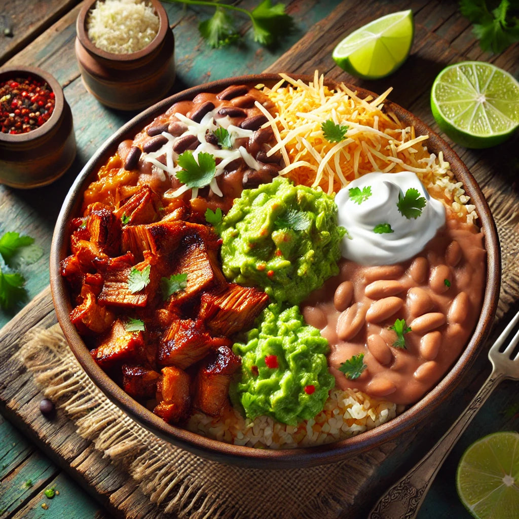 Al pastor / Marinated Pork Bowls