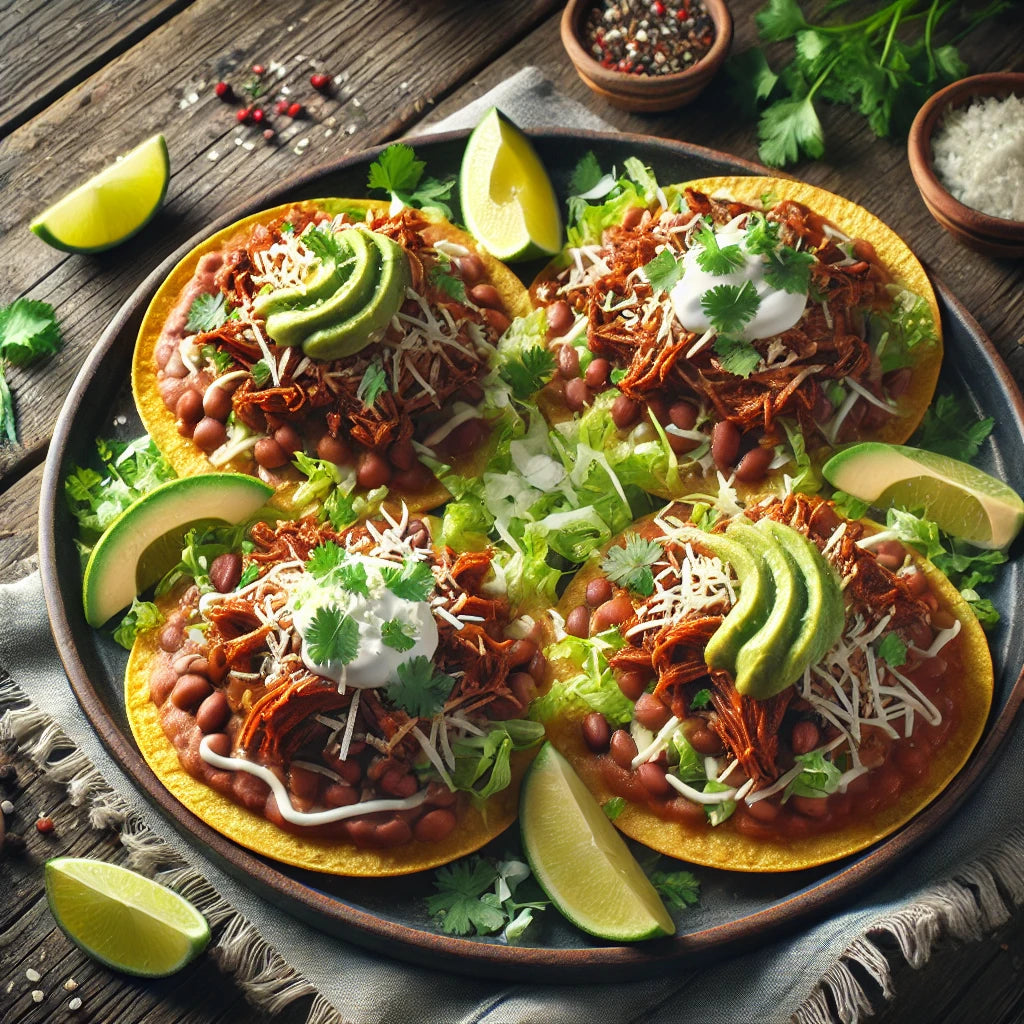 Birria / Beef Tostadas
