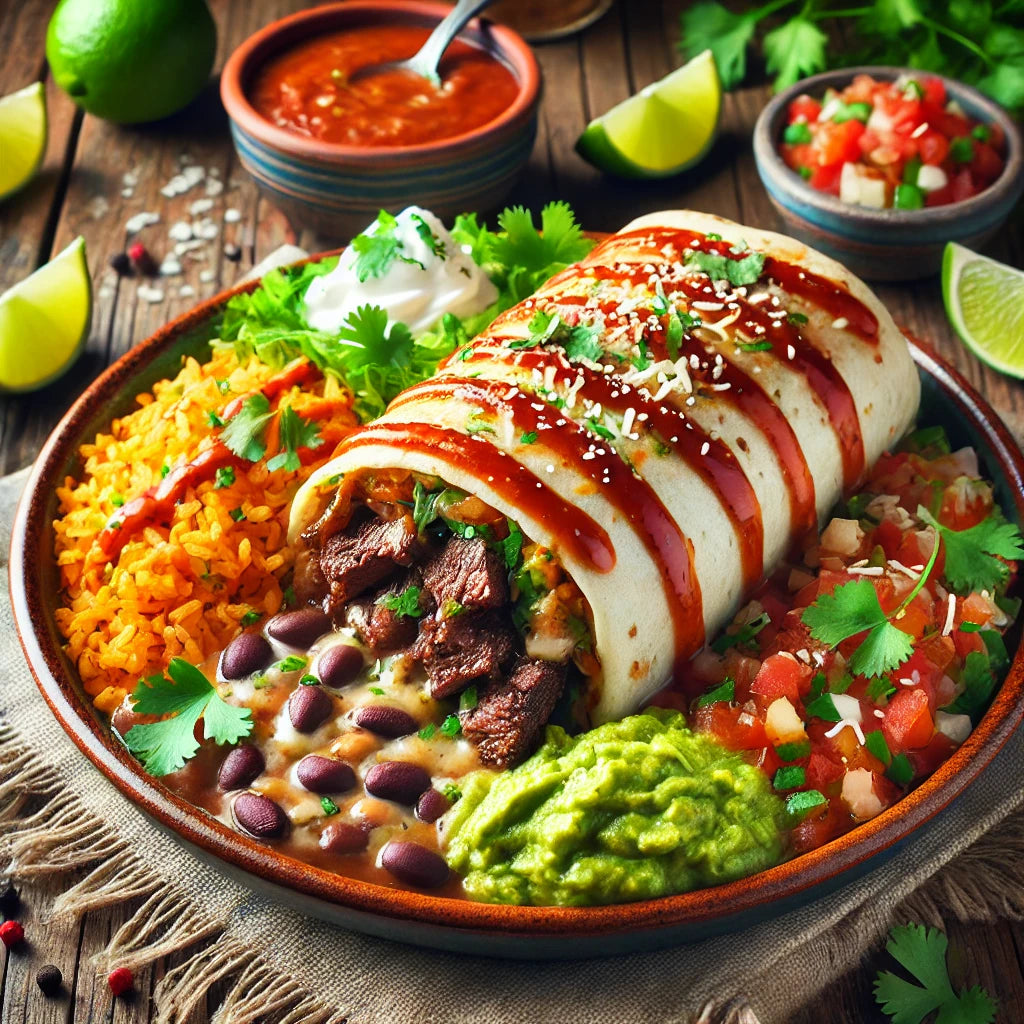 California Burrito Wet Burritos