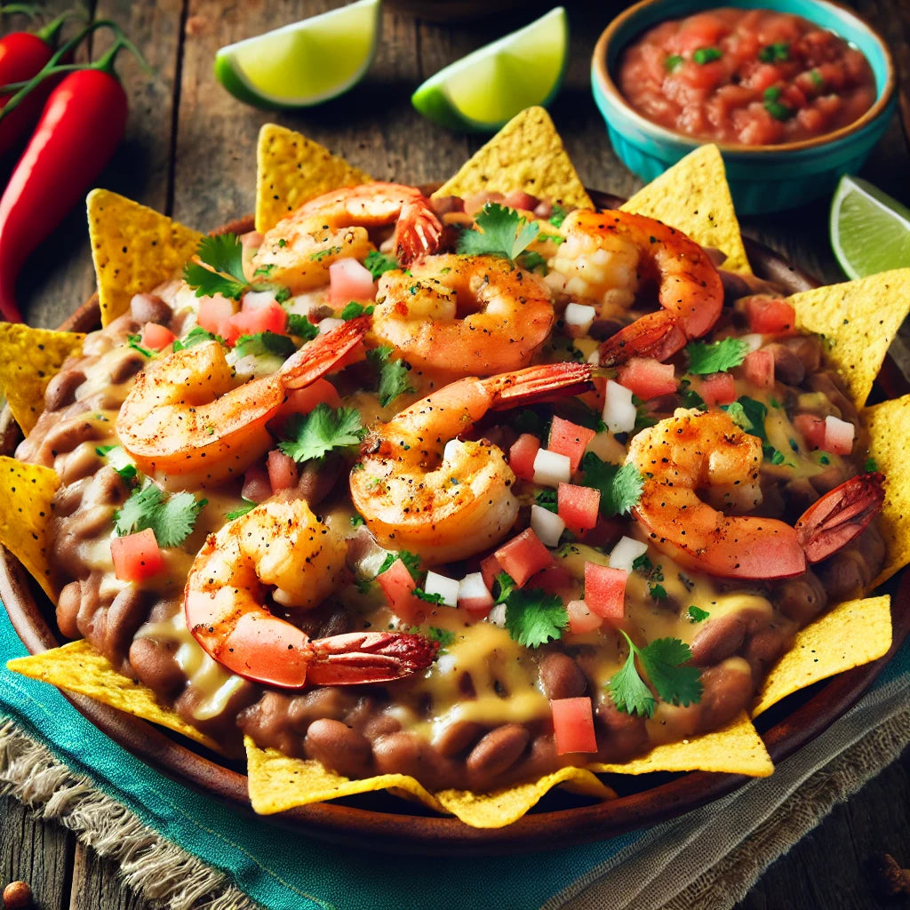Camaron / Shrimp Nachos