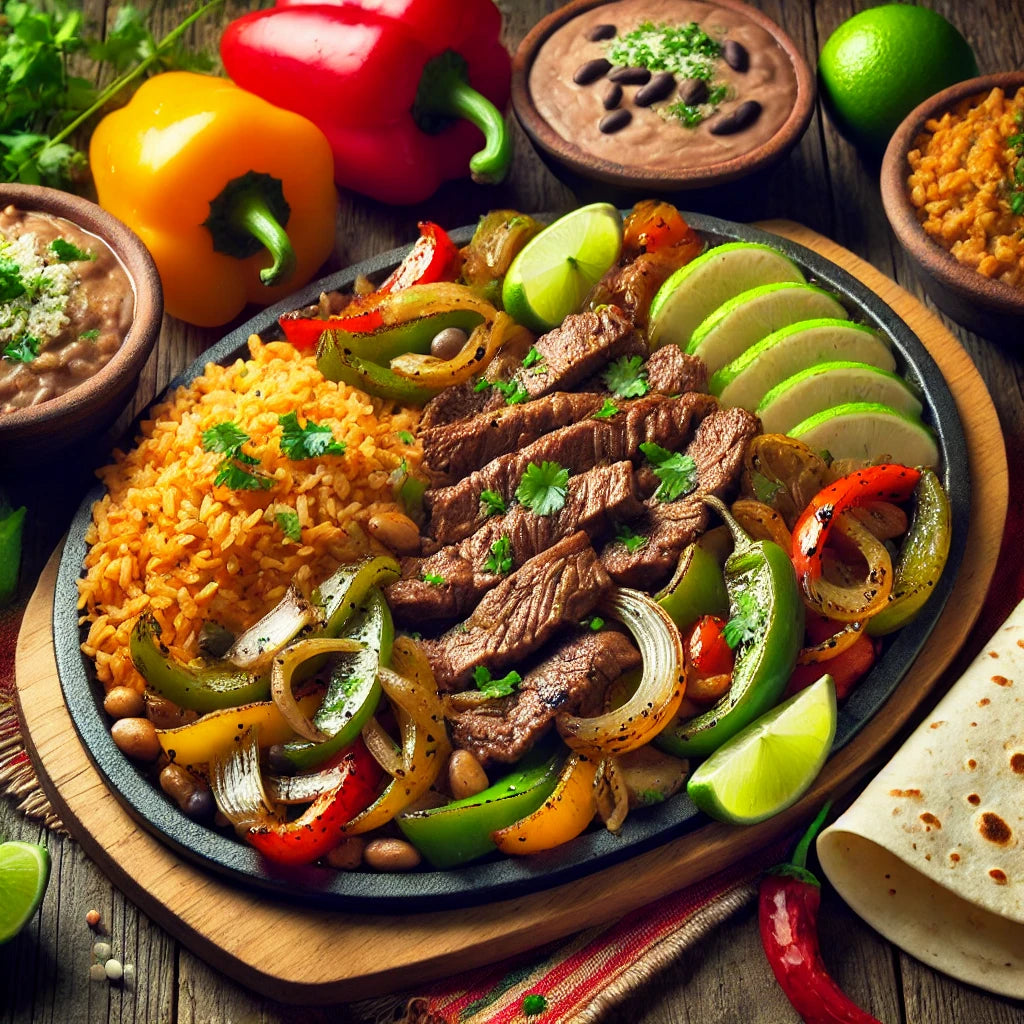 Carne Asada / Grilled Steak Fajitas