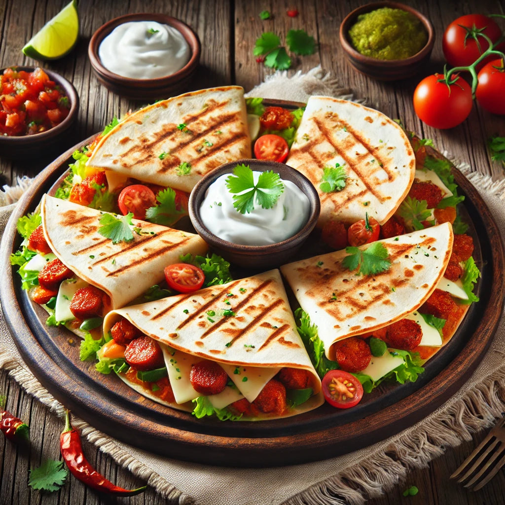 Chorizo Quesadillas