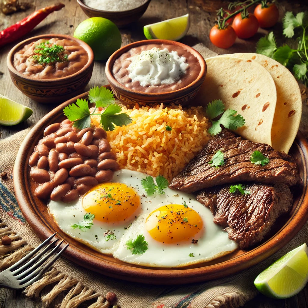 Con Huevos & Carne - With Eggs & Steak Breakfast