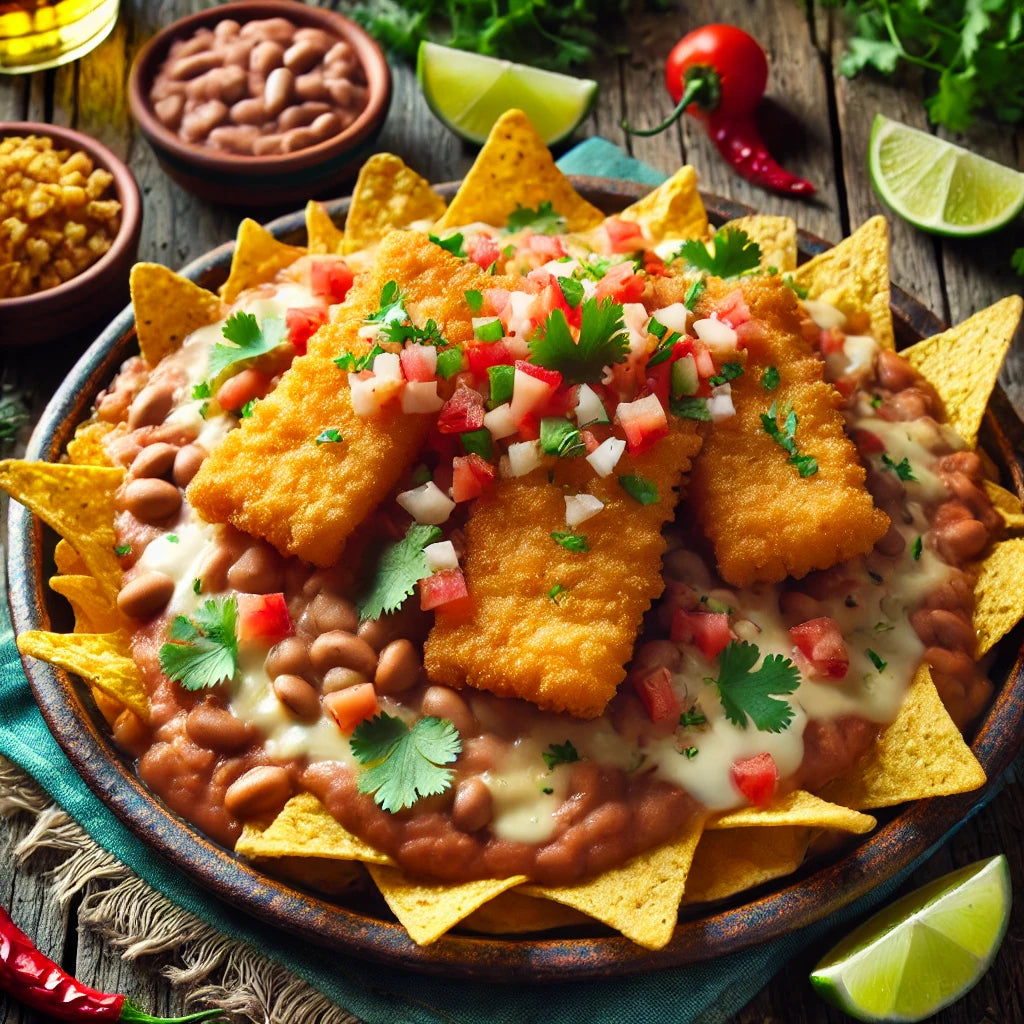 Fried Fish Nachos