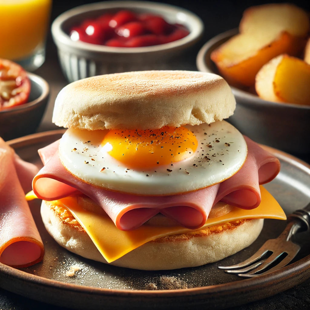 Ham, Egg & Cheese Breakfast