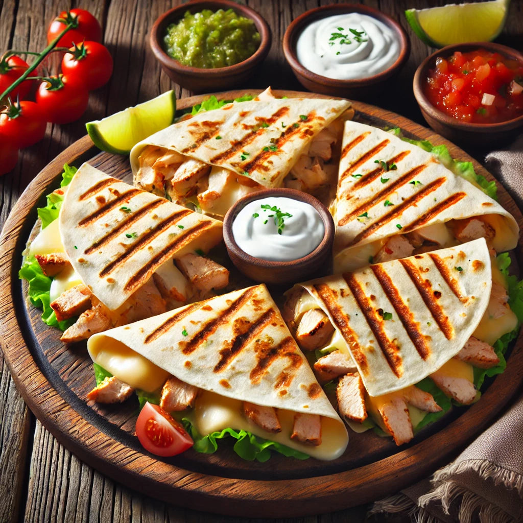 Pollo Asado / Grilled Chicken Quesadillas