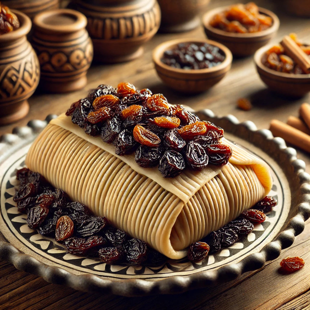 Sweet and Raisins (Dulce con pasas) Tamales